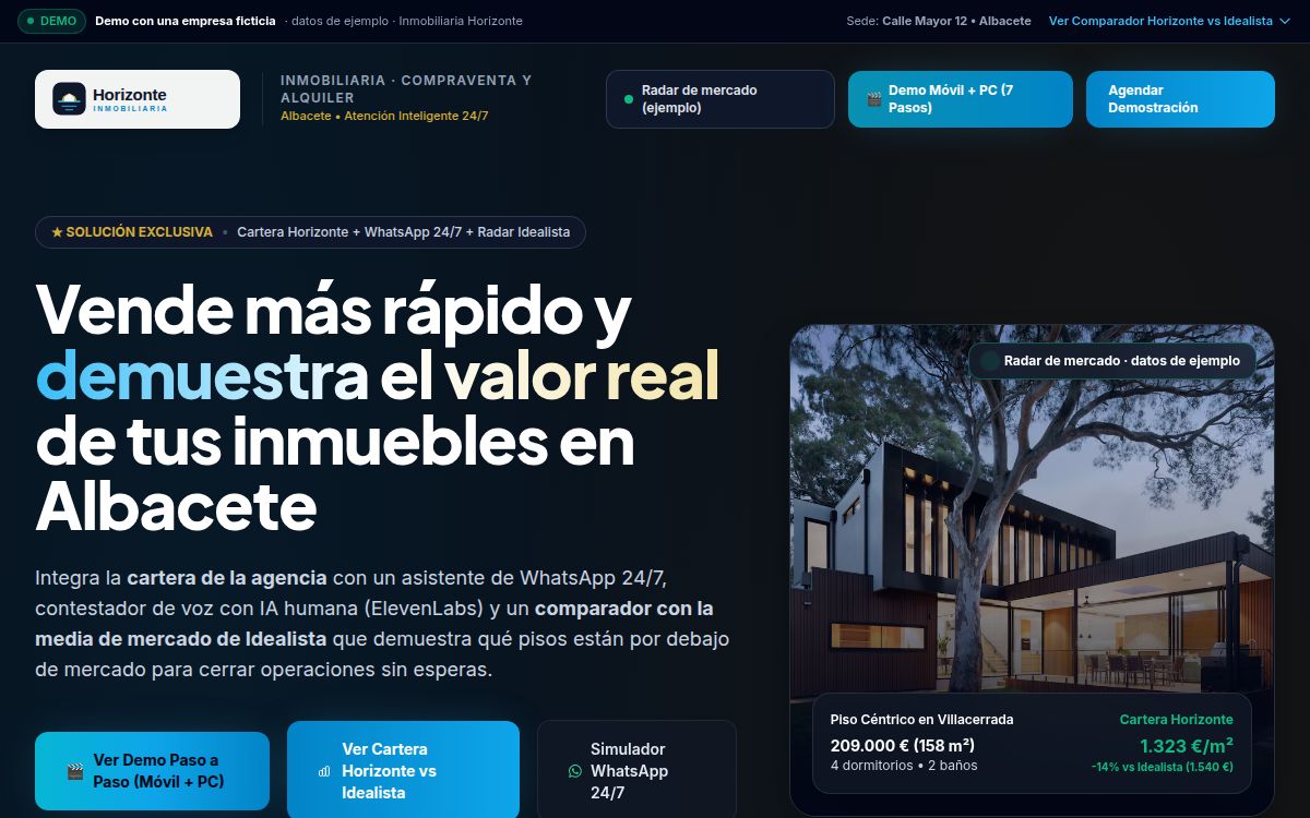 Demo para inmobiliaria